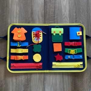 Sensory board for toddlers